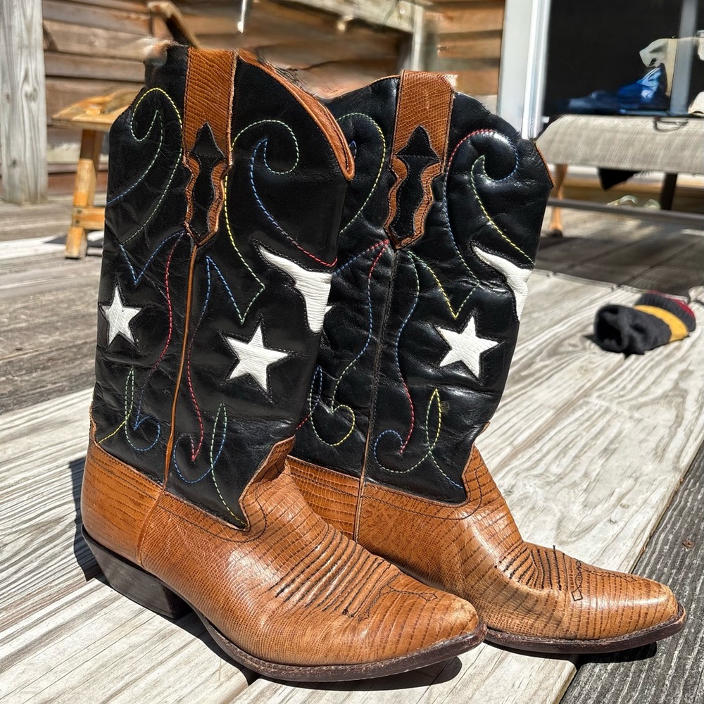 Nine West vintage Cowboy Boots
